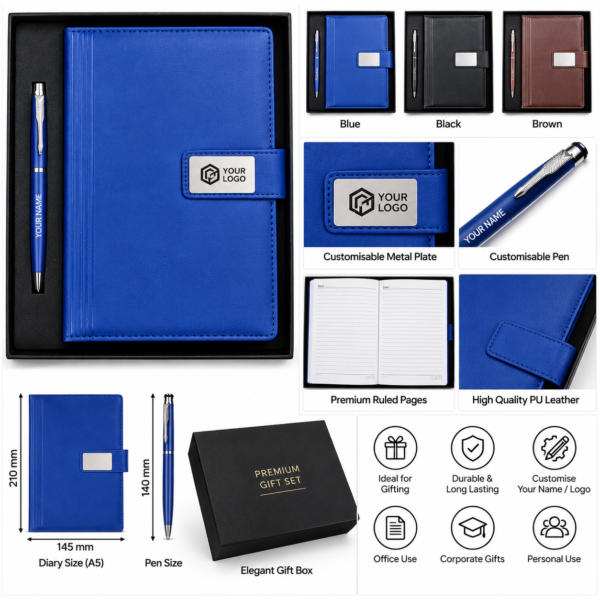 Custom Diary Set
