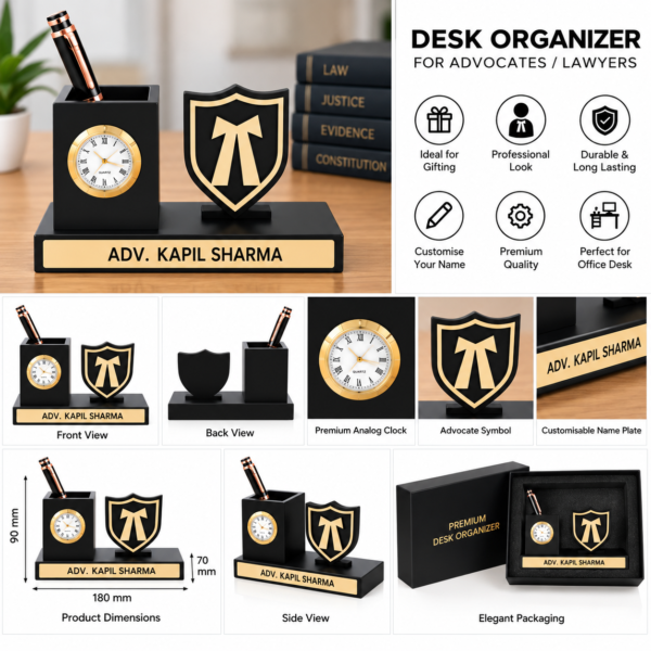Advocate Desk Organizer