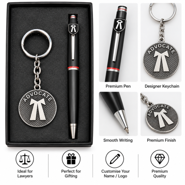 Advocate Pen & Keychain Gift Se