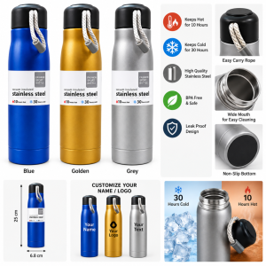 Vacuum Insulated Sports Bottle